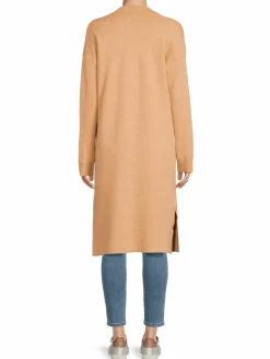 Women Saks Fifth Avenue Open Front Longline Jacket