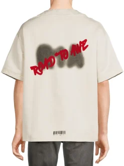 RTA Linen|Oversized Linen Blend Baseball Shirt Beige