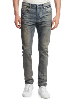 Purple Brand Jeans|P001 Vintage Stretch Skinny Jeans Indigo Oil