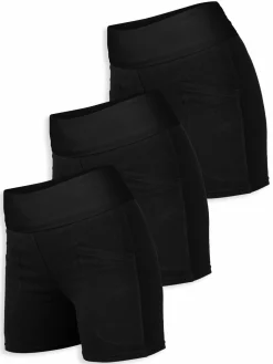 Women Inerzia 3-Pack Foldover Bike Shorts