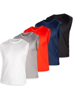 LH Active Activewear|5-Pack Tank Tops Assorted