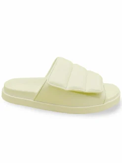 Gia Borghini Padded Leather Slides