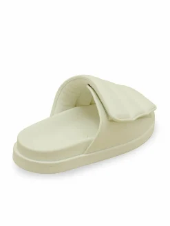 Gia Borghini Padded Leather Slides
