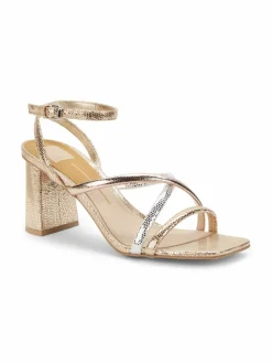 Dolce Vita Paoli Metallic Strappy Sandals