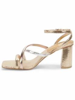 Dolce Vita Paoli Metallic Strappy Sandals