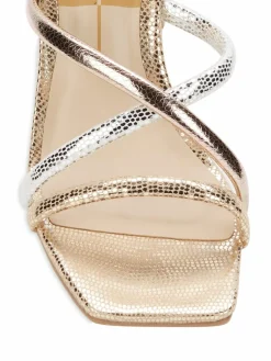 Dolce Vita Paoli Metallic Strappy Sandals