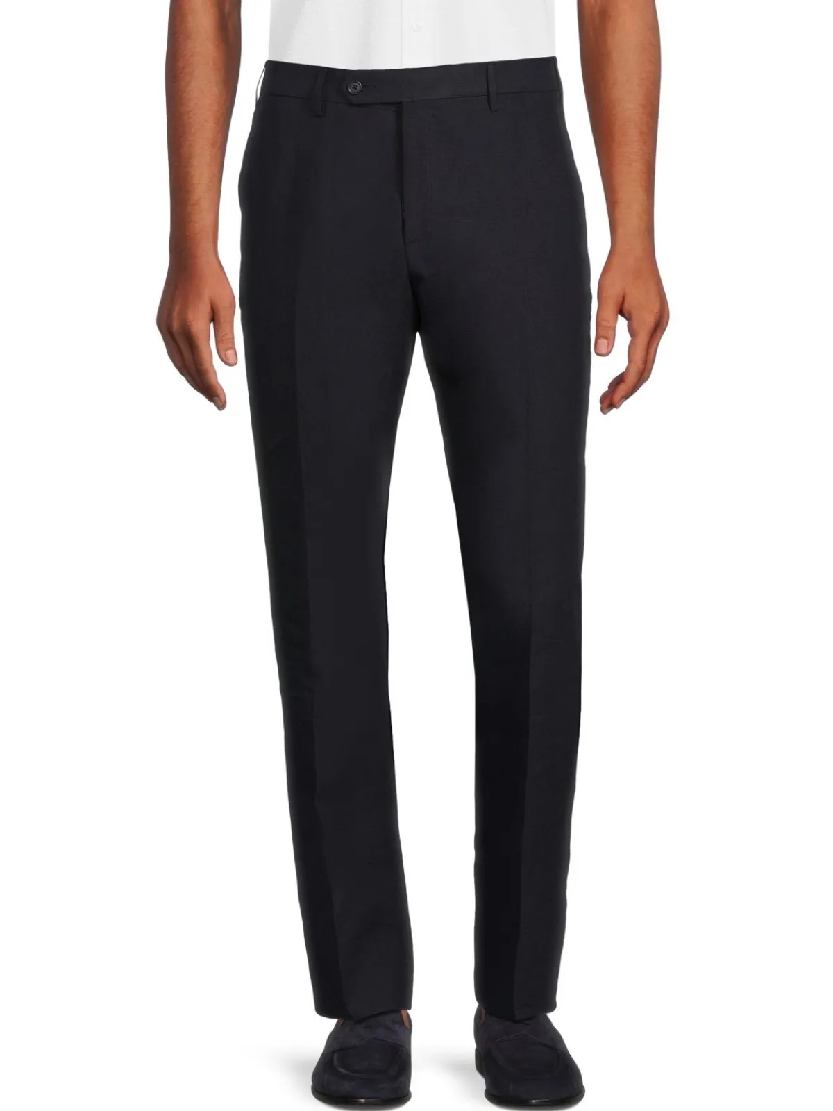 Zanella Linen|Parker Linen Trousers Black
