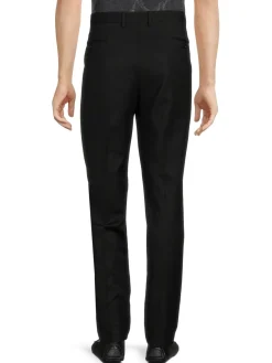 Zanella Pants|Parker Virgin Wool Trousers Black