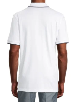 BOSS Polos|Parlay 145 Polo Shirt White