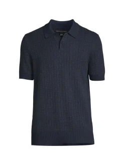 Saks Fifth Avenue Polos|Patterned Sweater Polo