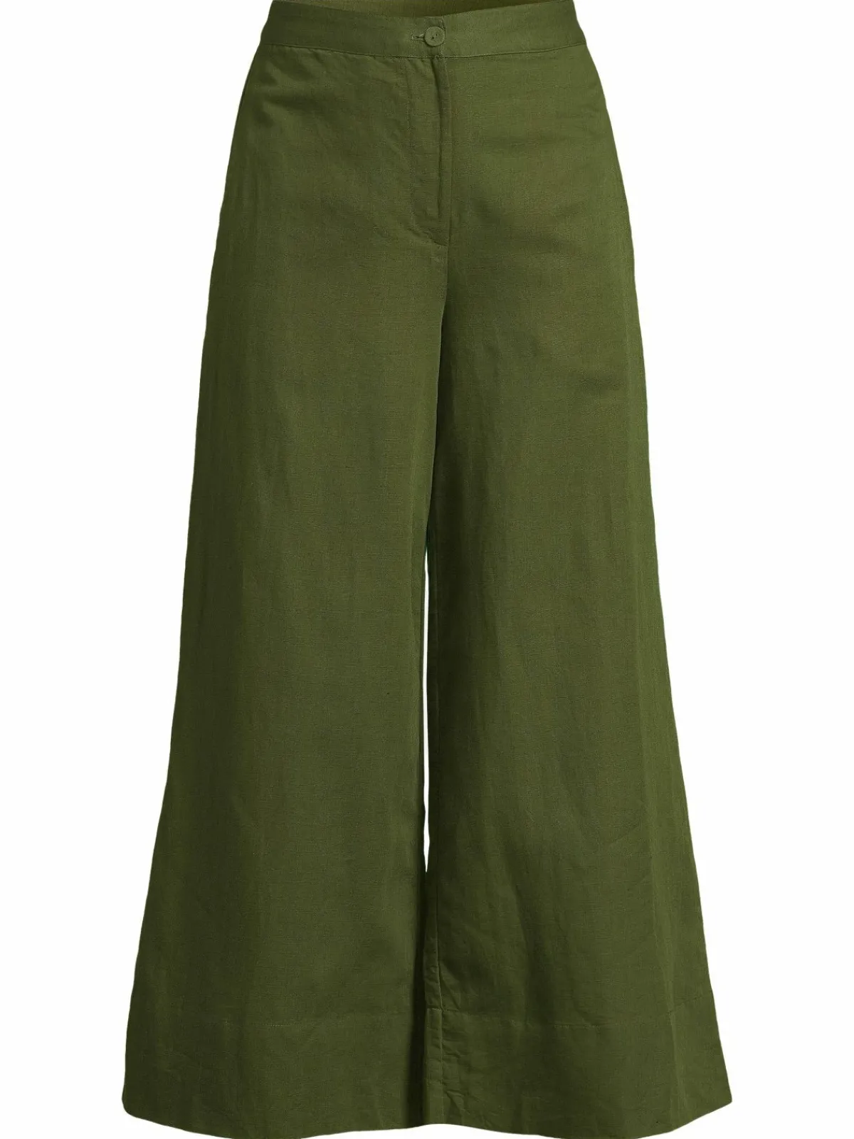 Women Rhode Penelope Linen Blend High Rise Flared Pants