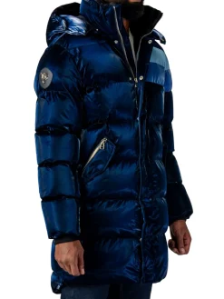 Woodpecker Coats & Jackets|Penguin Heavy Weight Puffer Parka Blue Steel