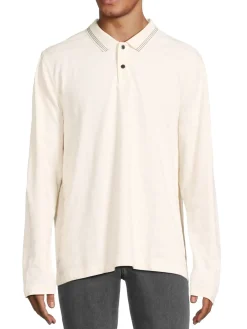 Ted Baker London Polos|Penine Textured Polo Natural