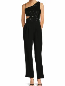 Women RACHEL Rachel Roy Phoenix Sequin Cutout Jumpsuit