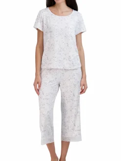 Women Tahari 2-Piece Abstract Print Pajama Set