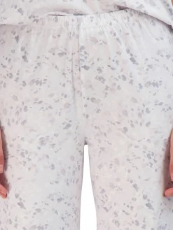 Women Tahari 2-Piece Abstract Print Pajama Set