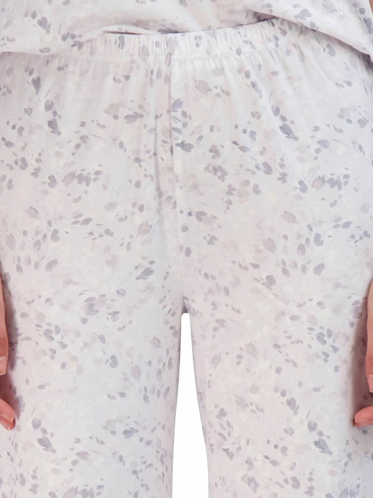 Women Tahari 2-Piece Abstract Print Pajama Set