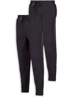 LH Active Activewear|2-Piece Dryfit Joggers Black