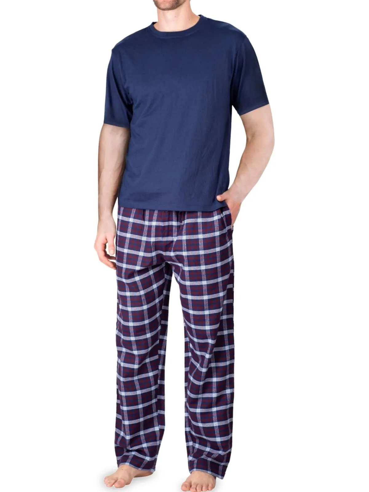 SLEEPHERO Loungewear, Sleepwear & Robes|2-Piece Flannel Pajama Set Assorted