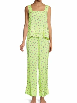 Women Sanctuary 2-Piece Floral Print Top & Pajamas Set
