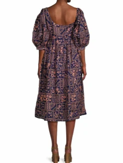 Women Agua Bendita 2-Piece Floral Shift Dress & Garment Bag Set