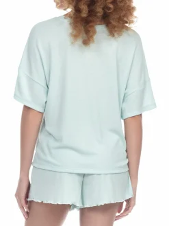 Women Honeydew Intimates 2-Piece Free Time Shorty Pajama Set