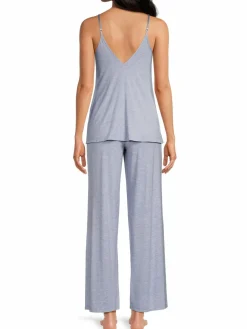 Women Natori 2-Piece Heathered Cami Pajama Set