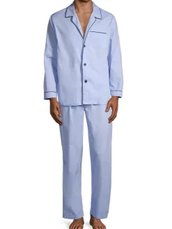 Saks Fifth Avenue Loungewear, Sleepwear & Robes|2-Piece Poplin Pajama Set