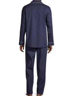 Saks Fifth Avenue Loungewear, Sleepwear & Robes|2-Piece Poplin Pajama Set