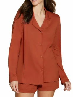 Women Cosabella Pima Cotton Blend Pajama Short Set