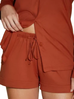 Women Cosabella Pima Cotton Blend Pajama Short Set