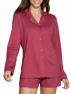 Women Cosabella Pima Cotton Blend Pajama Short Set
