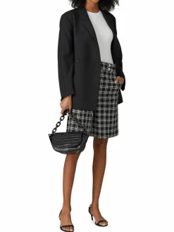 Women Veronica Beard Plaid Shorts