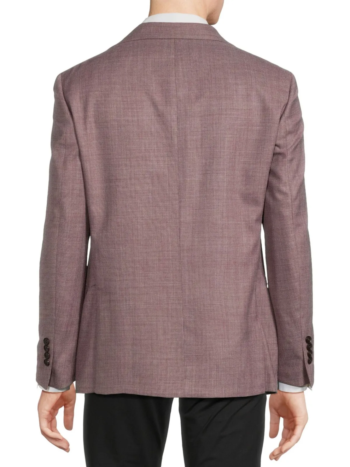 Tallia Blazers & Sportcoats|Plaid Wool Blend Sportcoat Plum