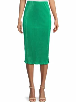 Women Renee C. Pleated Midi Skirt