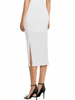 Women Renee C. Pleated Midi Skirt