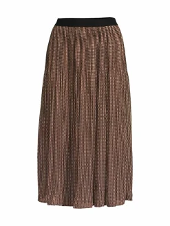 Women Adrianna Papell Pleated Midi Skirt