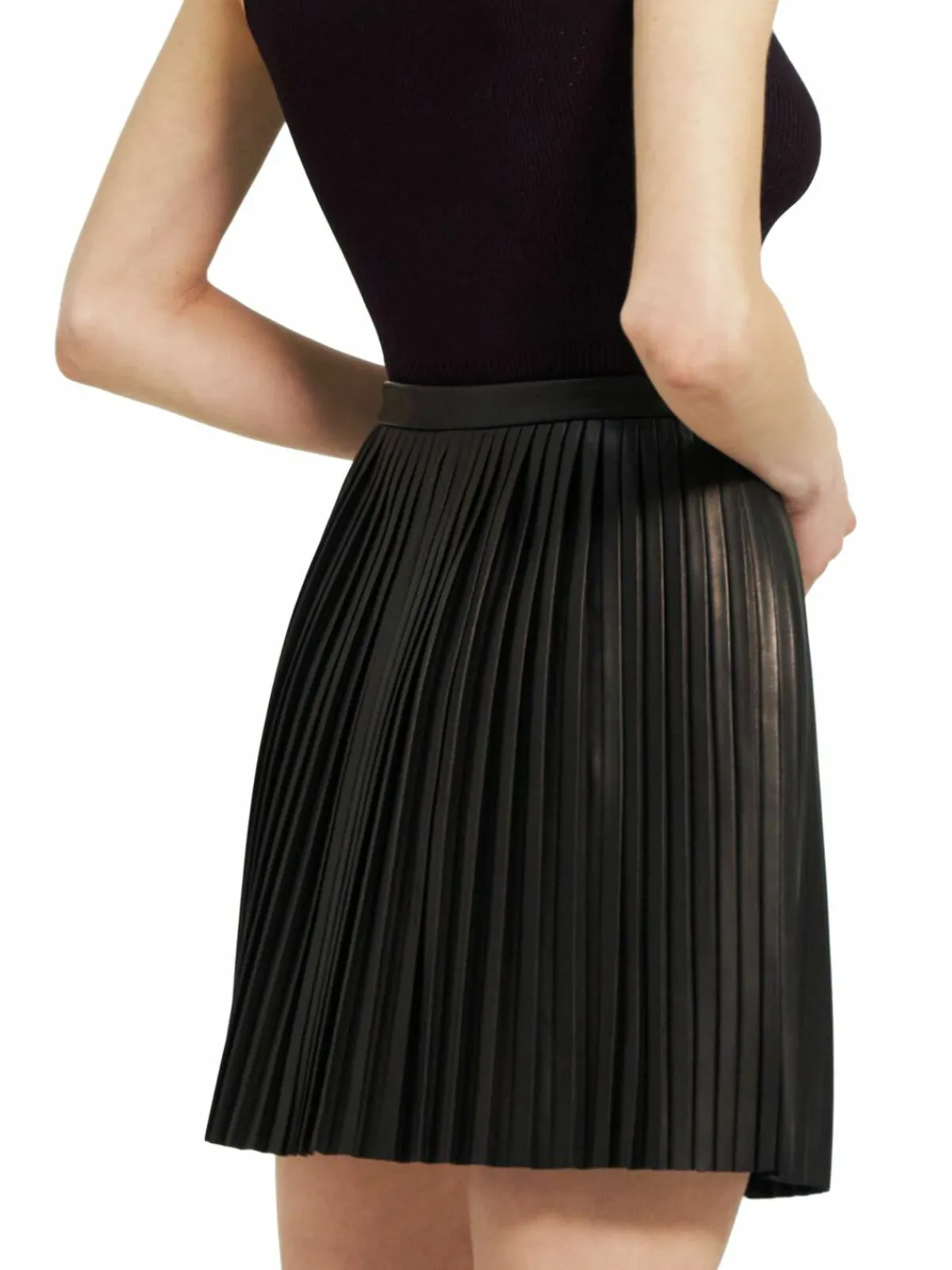 Women Theory Pleated Miniskirt