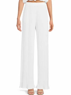 Women Renee C. Pleated Solid High Waist Pants