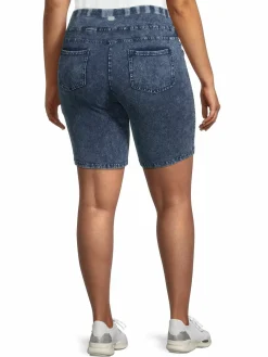 Women MARC NEW YORK PERFORMANCE, Plus Size Plus High-Waist Bike Shorts