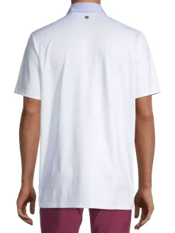Greyson Polos|Plus Or Minus Logo Knit Polo