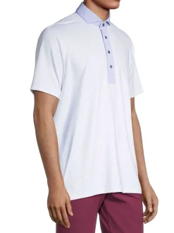 Greyson Polos|Plus Or Minus Logo Knit Polo