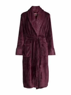 Women Saks Fifth Avenue Plush Belted Robe