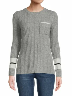 Women Amicale Pocket Cashmere Sweater