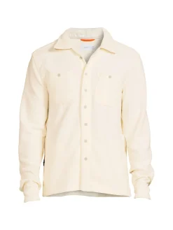 Onia Coats & Jackets|Polar Fleece Shacket Swan