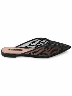 BCBGMAXAZRIA Posin Lace Flat Mules