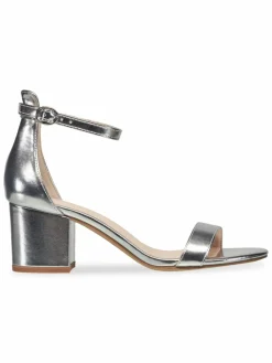 Halston Practical Ankle Strap Sandals