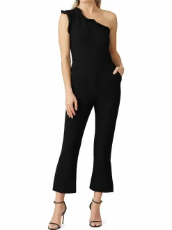 Women Black Halo Pravella Flare Jumpsuit