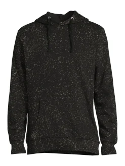 Fleece Factory Sweatshirts & Hoodies|Print Long Sleeve Hoodie Black