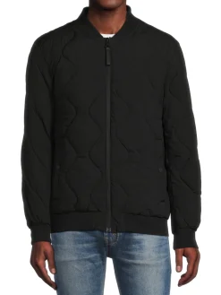 Calvin Klein Coats & Jackets|Quilted Bomber Jacket Ebony
